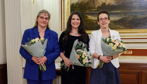 2020. március 5-én átvették elismeréseiket a Nők a Tudományban Kiválósági Díj 2019 díjazottjai